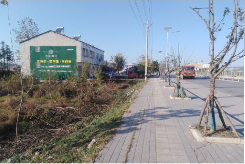 常州书山南院墙体广告