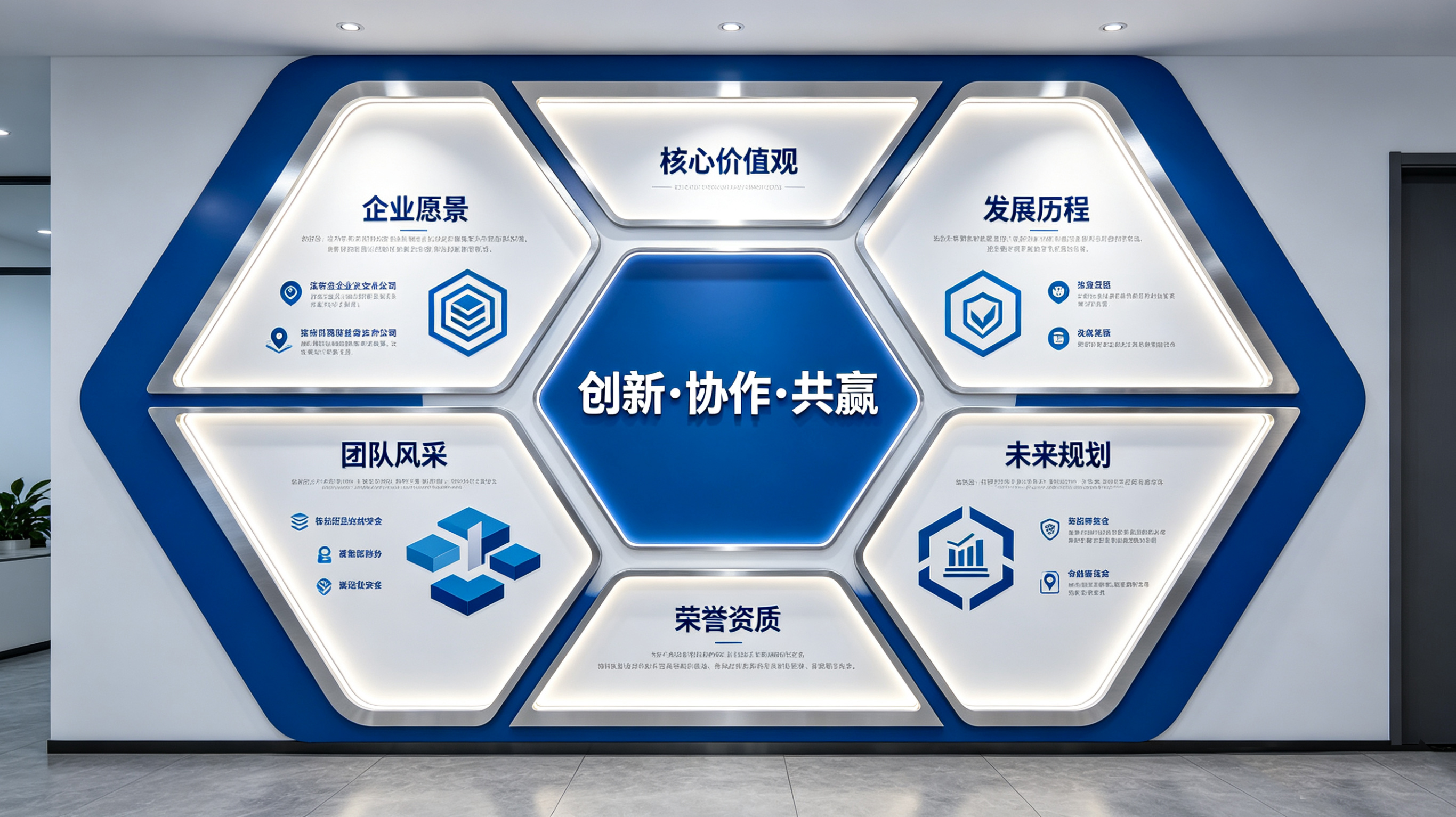 常州企业文化墙六边形避坑指南（新手常犯5个错误）